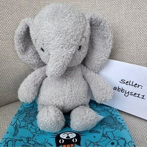 Jellycat Rumblikin Elly Elephant Plush Toy NWT Authentic With Dust Bag RUM3EL